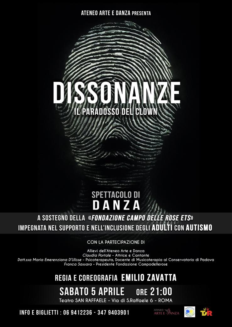 Dissonanze – Il Paradosso del Clown al Teatro San&nbsp;Raffaele
