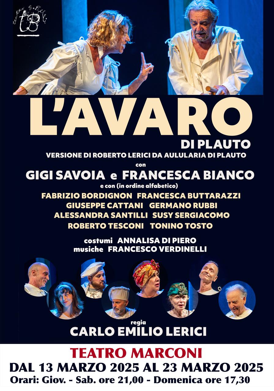 L’AVARO DI PLAUTO