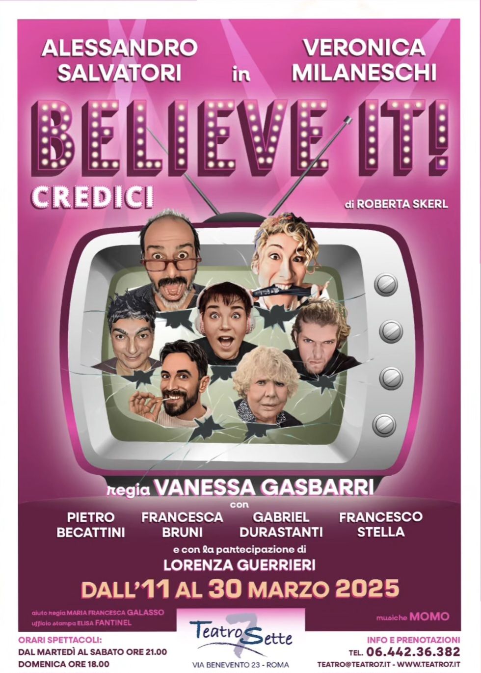Alessandro Salvatori e Veronica Milaneschi in Believe&nbsp;it